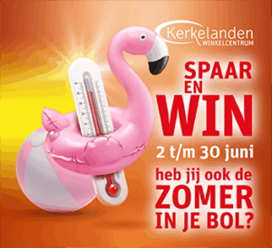 Heb jij ook de zomer in je bol? Spaar & Win zomerse prijzen!